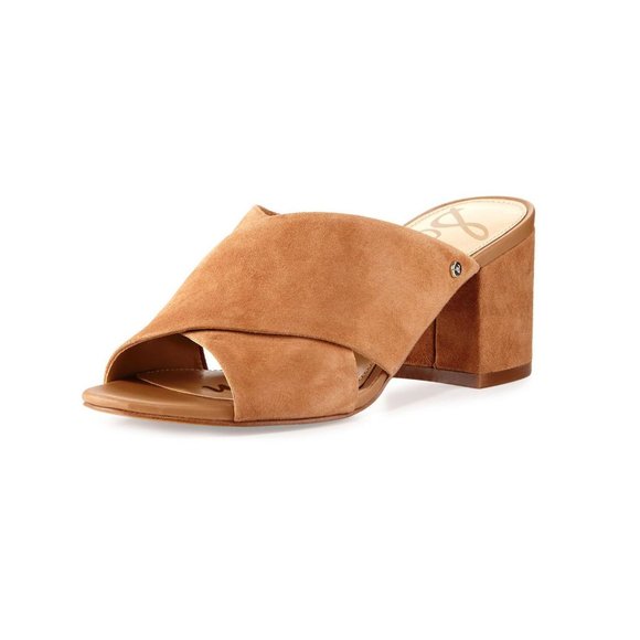 Sam Edelman Shoes - Sam Edelman Stanley Suede Block Heel sandals